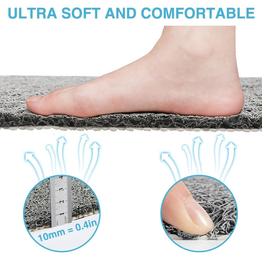 Plastic Non-Slip Bath Mat - for Bathroom with Practical Design – additional product view 22