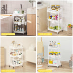 Plastic Rolling Storage Cart product detail 11