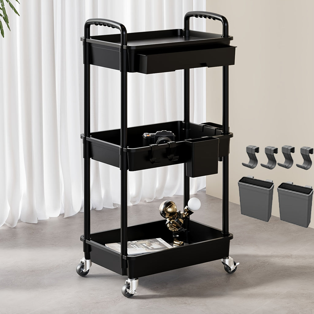Plastic Rolling Storage Cart product detail 14