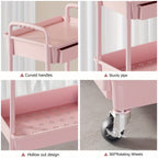 Plastic Rolling Storage Cart product detail 9