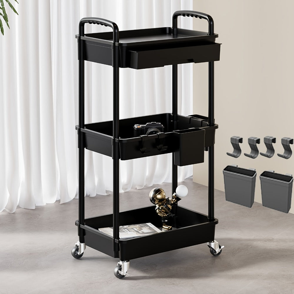 Plastic Rolling Storage Cart product detail 3