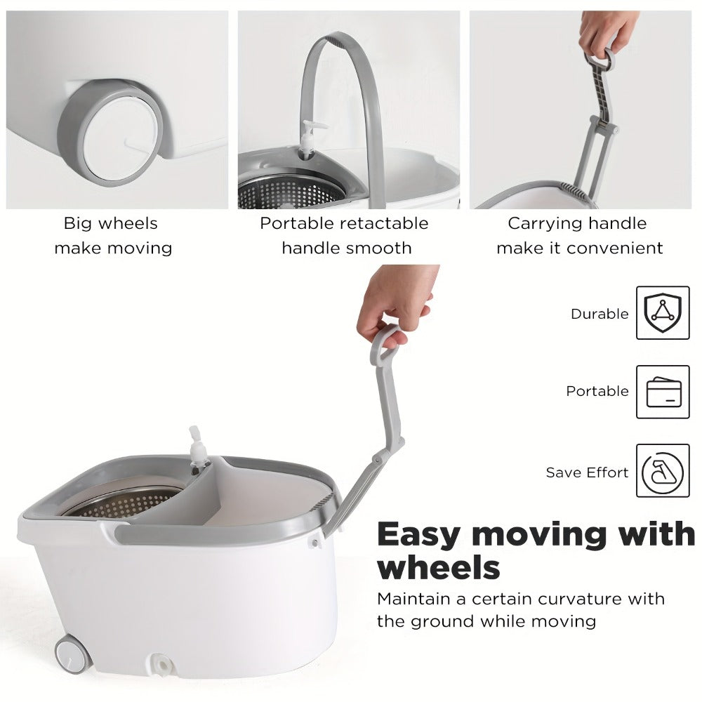 Plastic Spin Mop and Bucket Set product detail 2