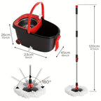 Plastic Spin Mop and Bucket Set product detail 3
