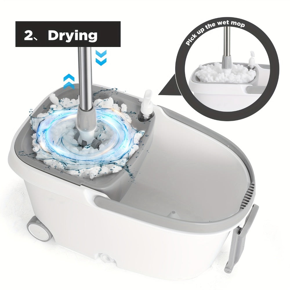 Plastic Spin Mop and Bucket Set product detail 5