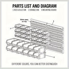 Plastic Wall-Mounted Storage Shelf product detail 12