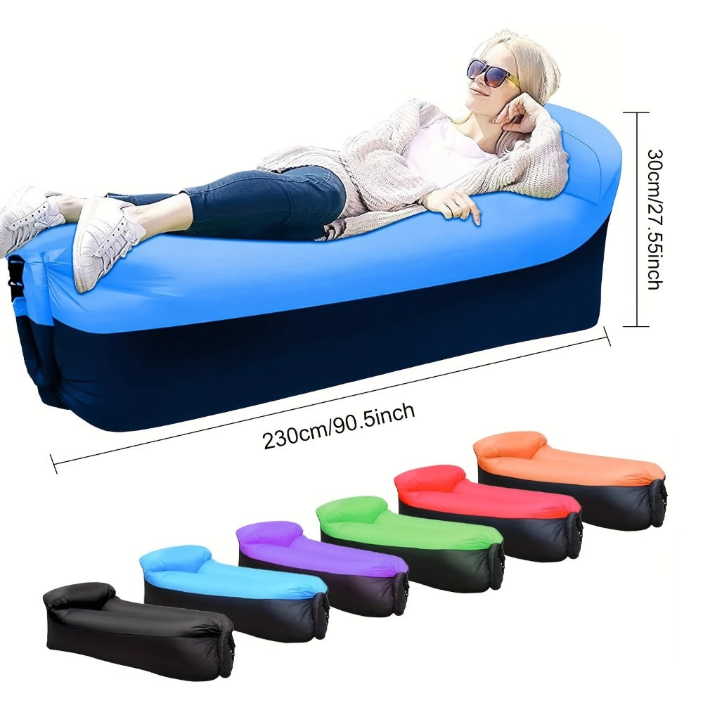 Polyester Inflatable Camping Sofa – Practical design – alternate product view