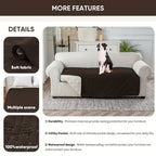 Polyester Washable Non-Slip Pet Sofa Protector - living rooms and – additional product view 14