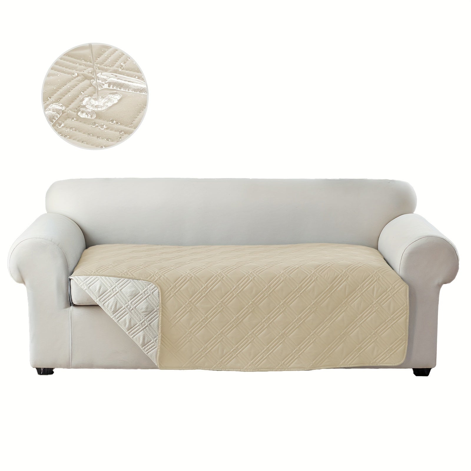 Polyester Washable Non-Slip Pet Sofa Protector - living rooms and – additional product view 19