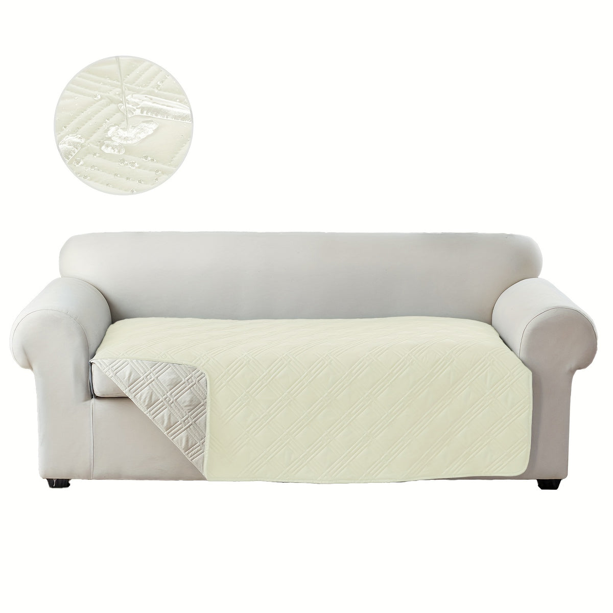 Polyester Washable Non-Slip Pet Sofa Protector - living rooms and – additional product view 22