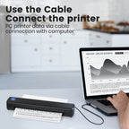 Portable A4 Wireless Thermal Printer detail view 6 for Australian shoppers