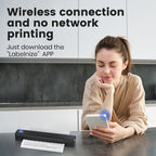 Portable A4 Wireless Thermal Printer detail view 5 for Australian shoppers