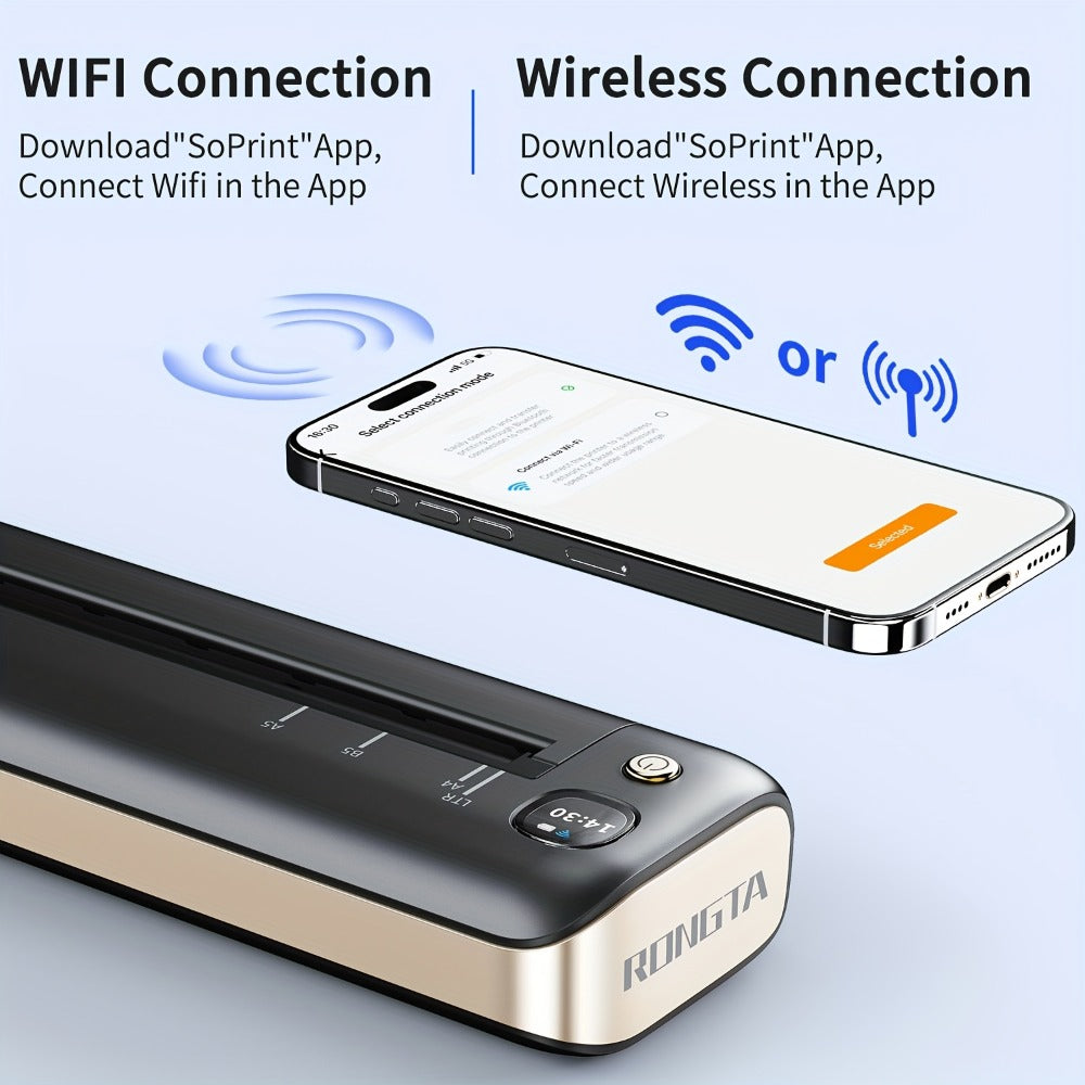 Portable A4 Wireless Thermal Printer detail view 8 for Australian shoppers