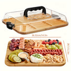Portable Acrylic Cheese and Charcuterie Board - appetisers, parties – design and construction details