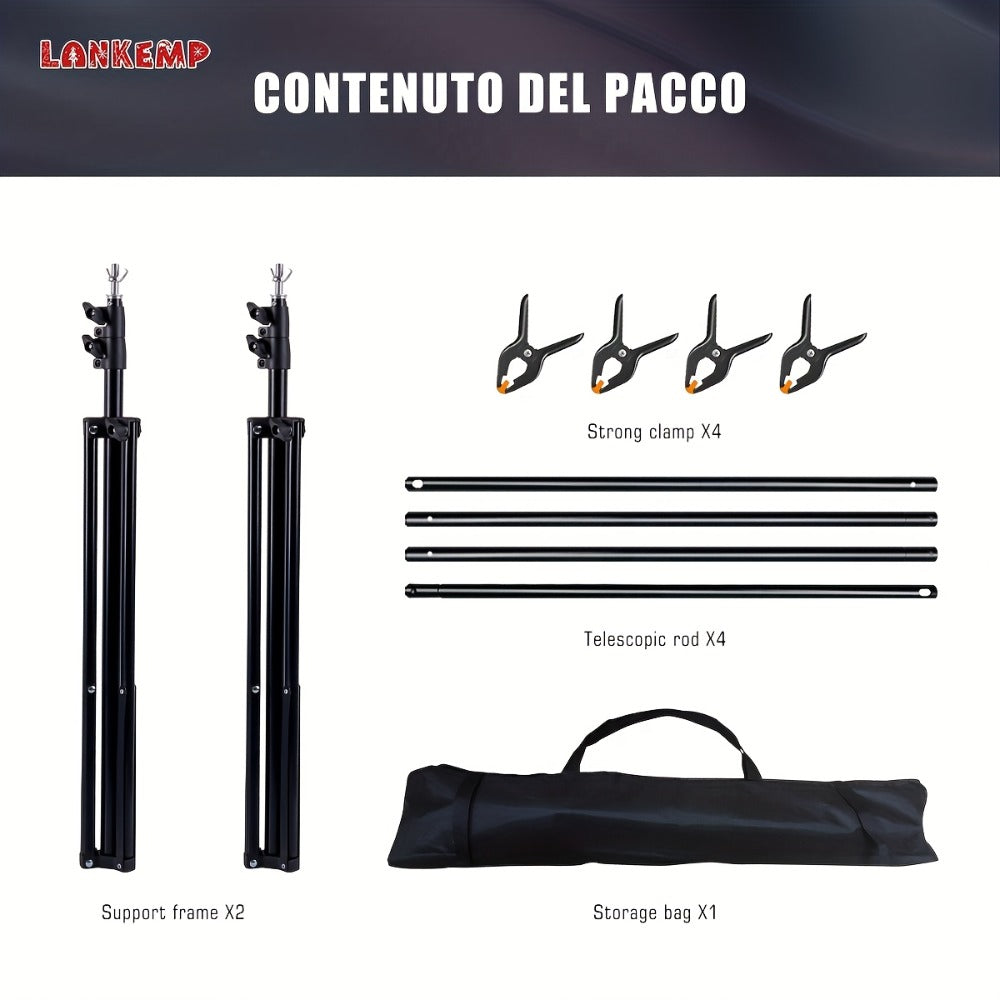 Adjustable Photography Backdrop Stand Kit detail view 4 for Australian shoppers