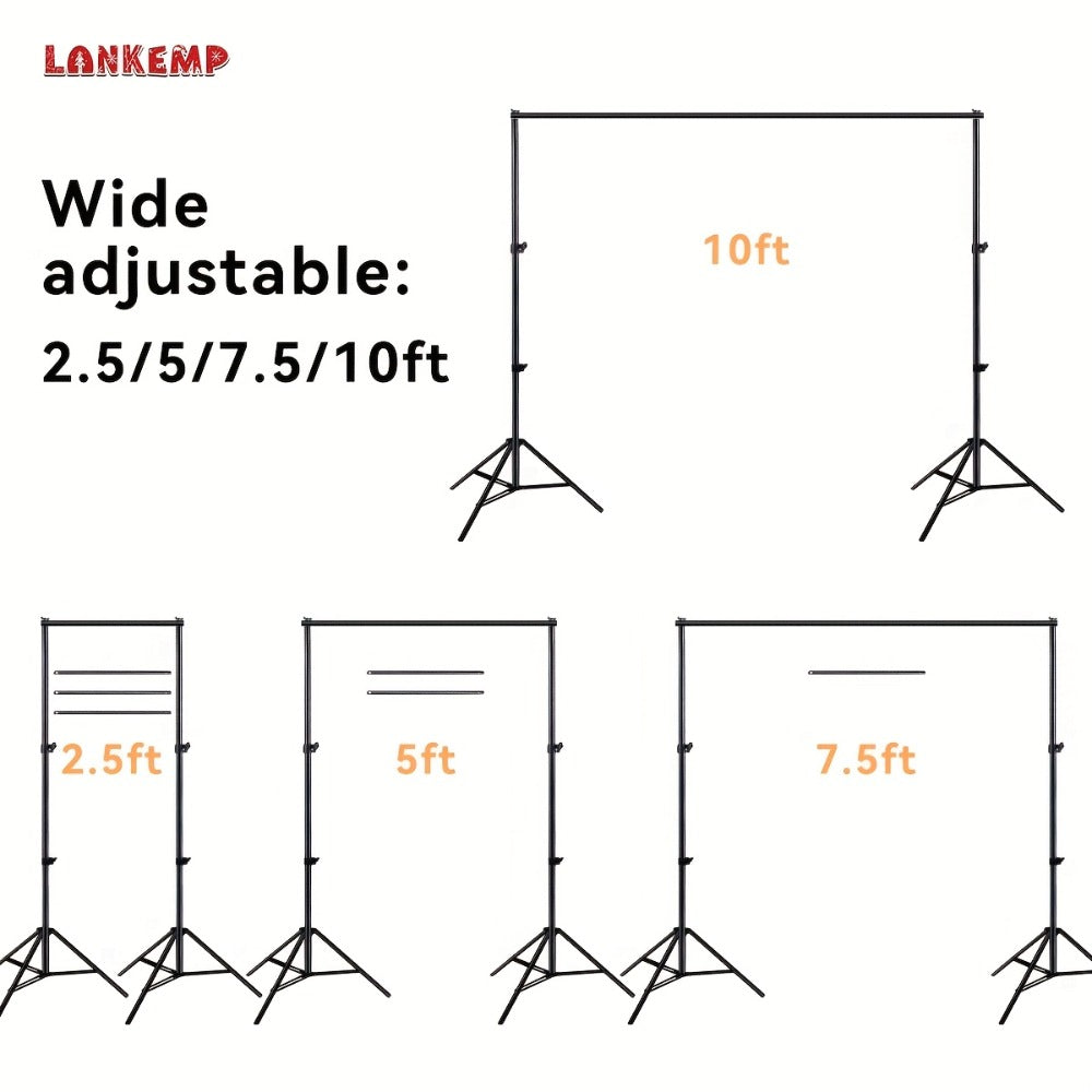 Adjustable Photography Backdrop Stand Kit detail view 3 for Australian shoppers