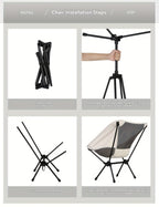 Portable Camping Chair detail view 21 for Australian shoppers