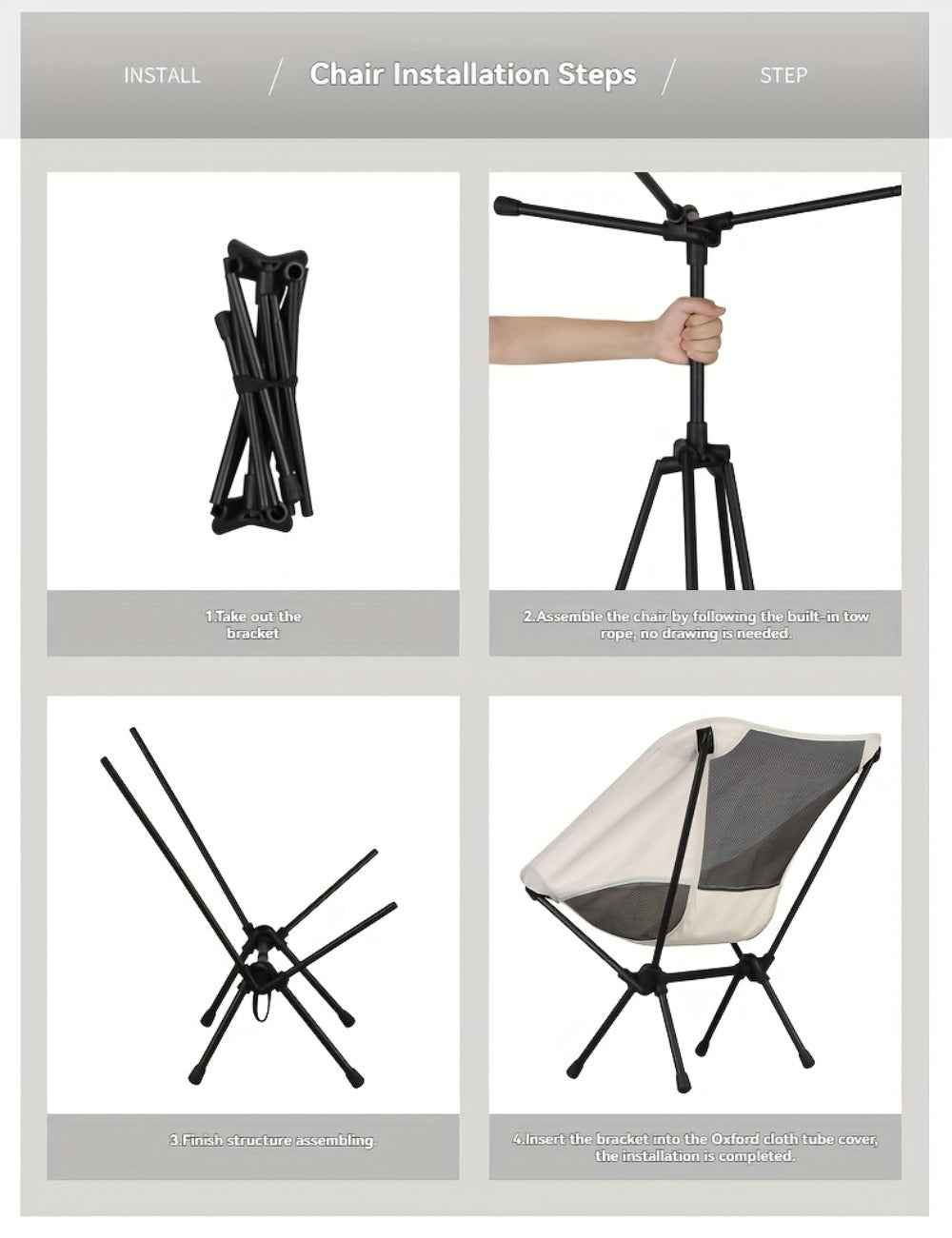 Portable Camping Chair detail view 21 for Australian shoppers