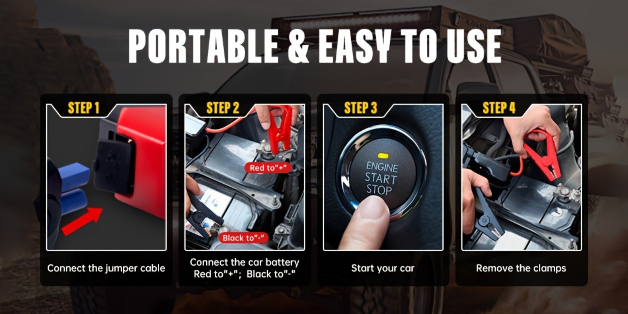 Portable Car Jump Starter product detail 20
