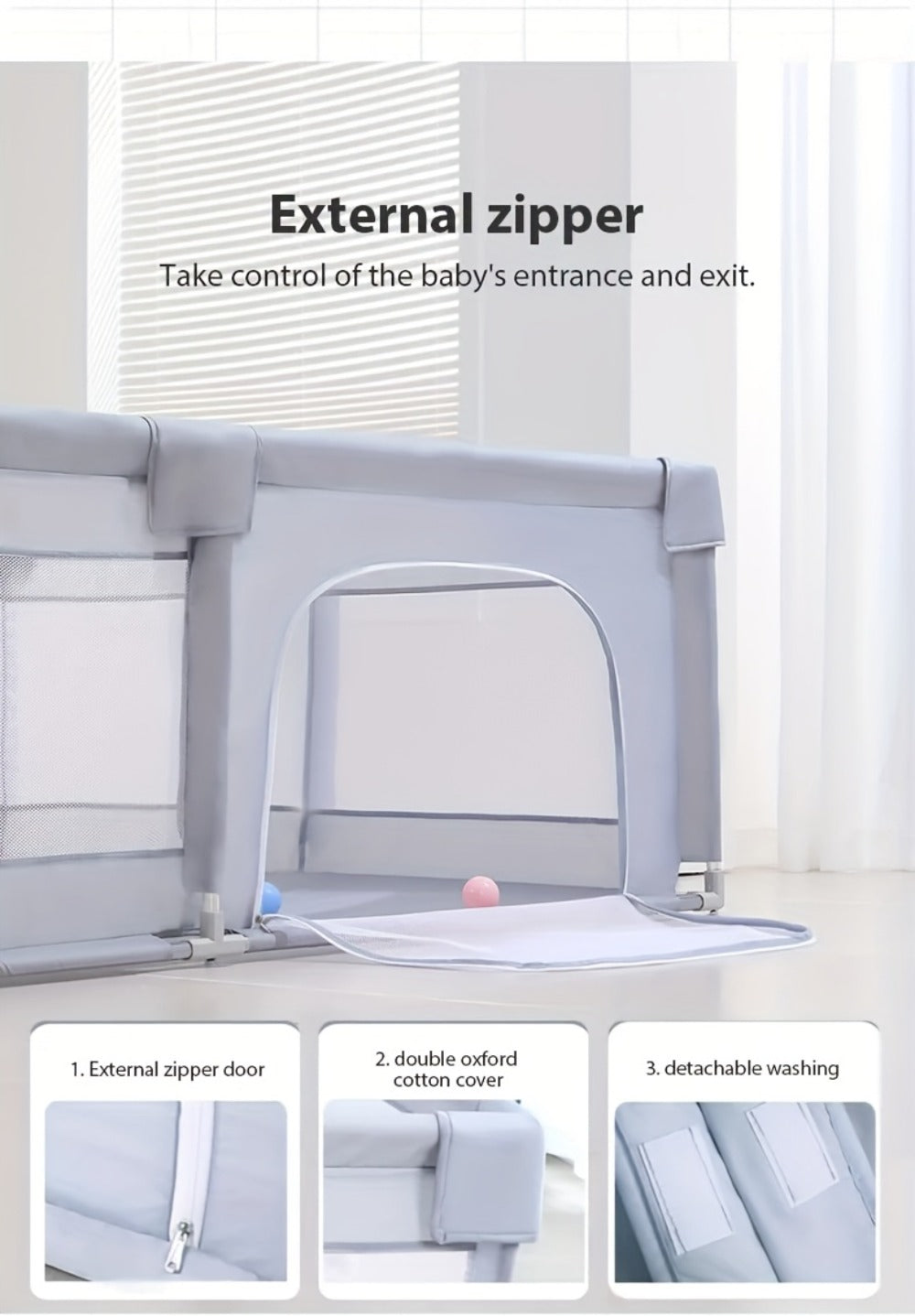 Portable Child and Toddler Playpen detail view 11 for Australian shoppers