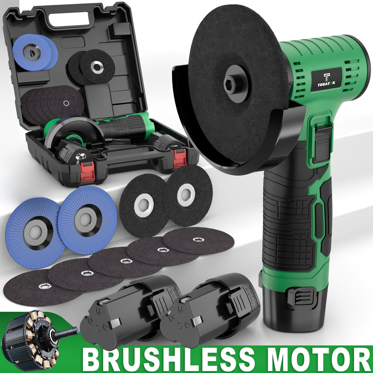 12V Mini Angle Grinder and Polisher detail view 9 for Australian shoppers
