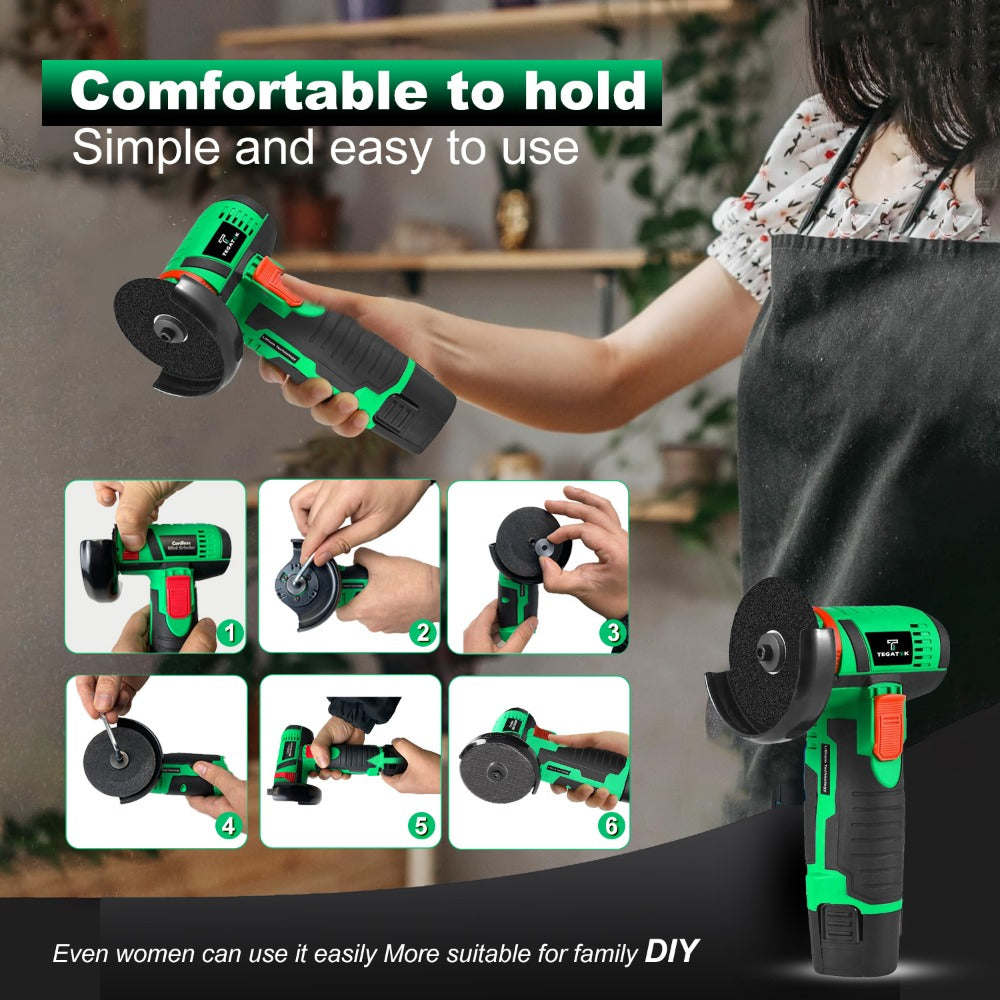 12V Mini Angle Grinder and Polisher detail view 5 for Australian shoppers