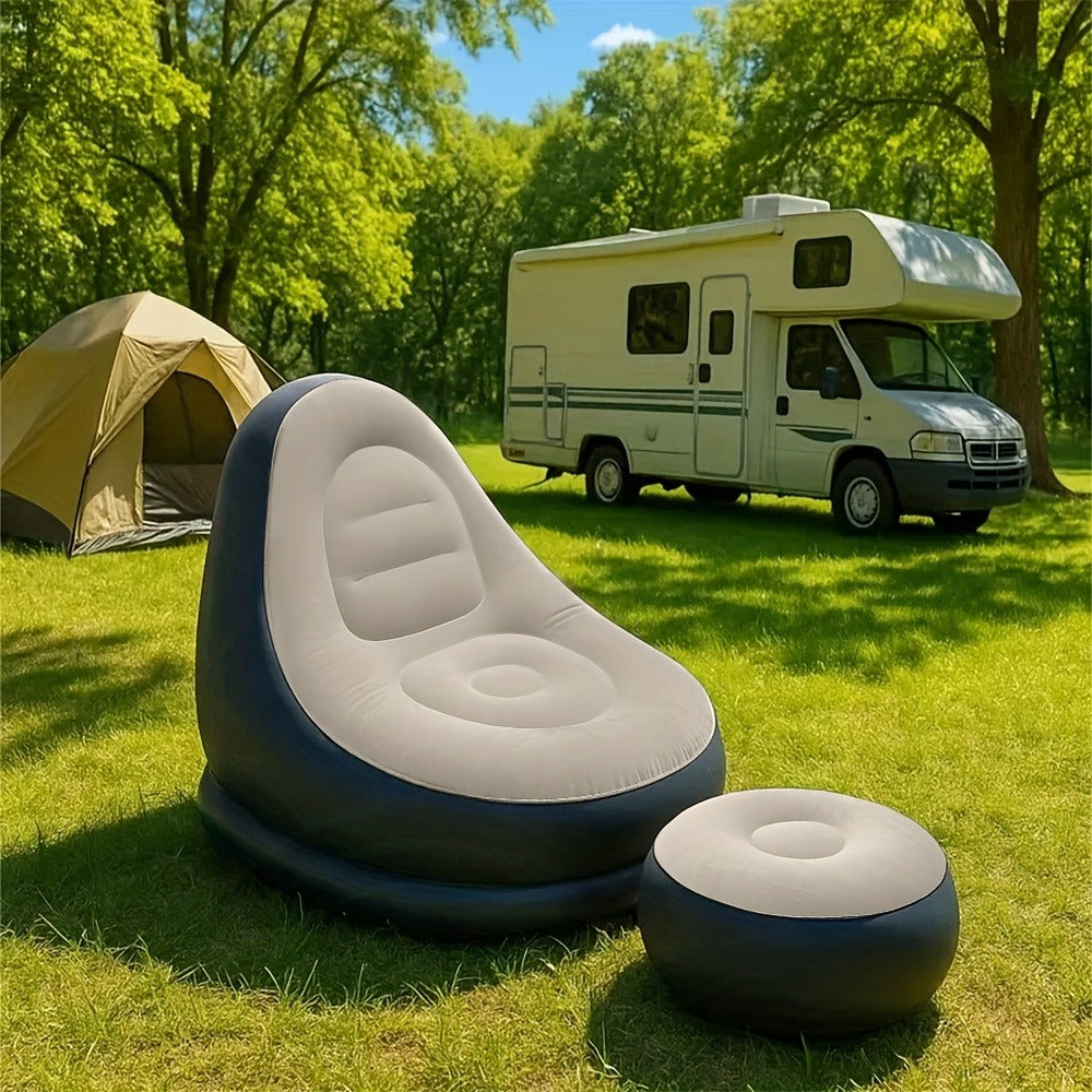 Waterproof Inflatable Sofa Bed with Footrest detail view 14 for Australian shoppers