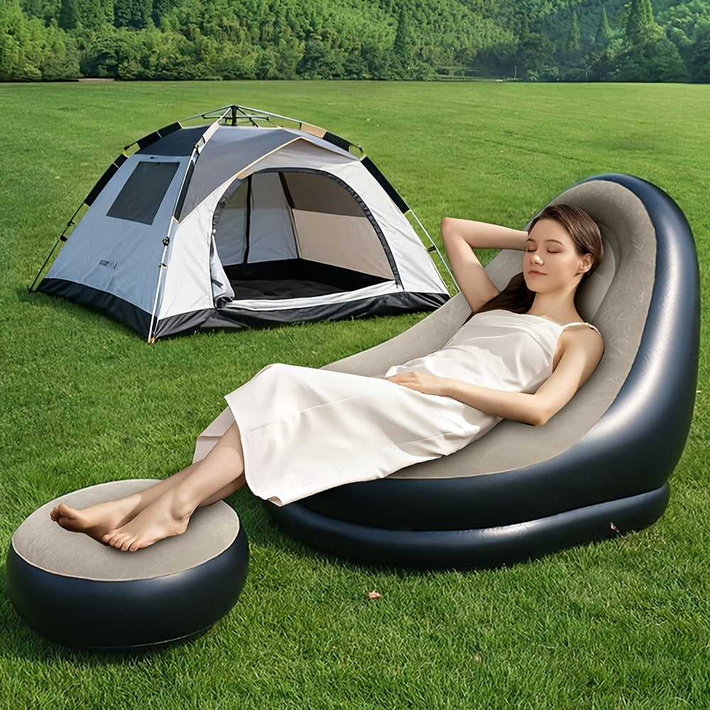 Waterproof Inflatable Sofa Bed with Footrest detail view 18 for Australian shoppers