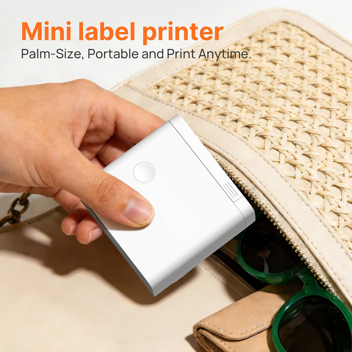 Portable Label Maker - Thermal Operation for Desk and School Use – additional product view 12