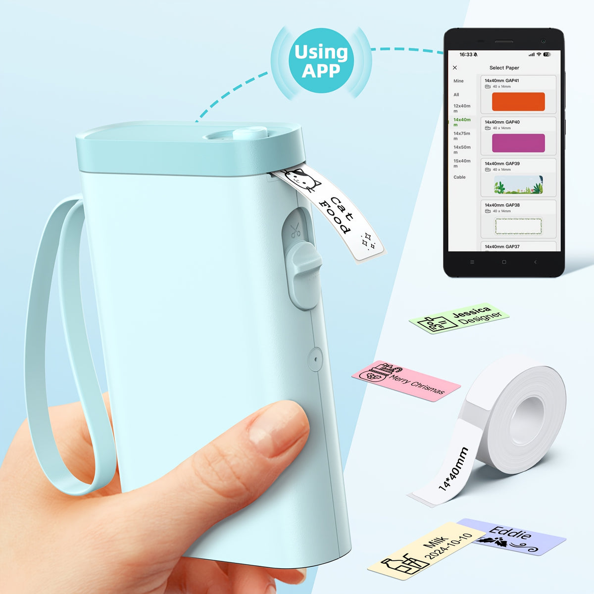 Portable Label Maker detail view 11 for Australian shoppers