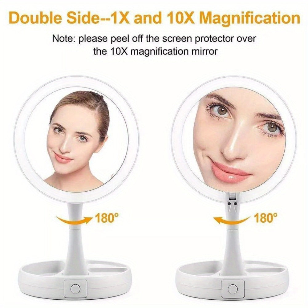 LED Magnifying Makeup Mirror detail view 8 for Australian shoppers
