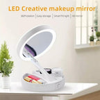 LED Magnifying Makeup Mirror detail view 2 for Australian shoppers