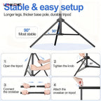 Portable Photography Backdrop Stand - portraits, parties and studio – additional product view