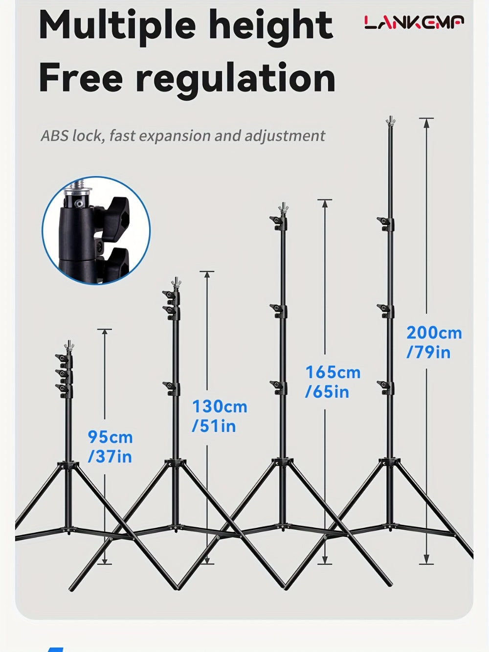 Portable Photography Backdrop Stand - portraits, parties and studio – additional product view 9