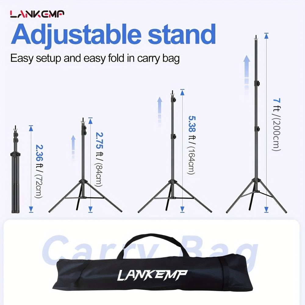 Portable Photography Backdrop Stand - portraits, parties and studio – close-up product details