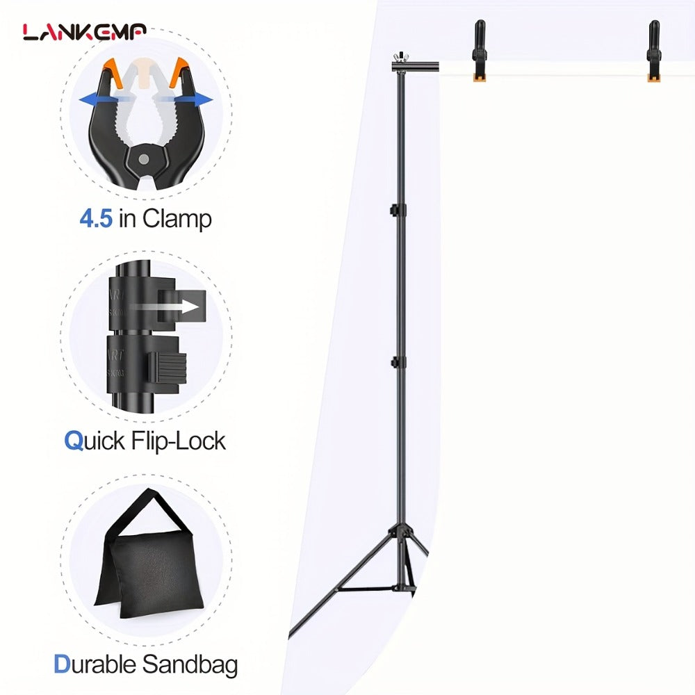 Portable Photography Backdrop Stand - portraits, parties and studio – feature reference