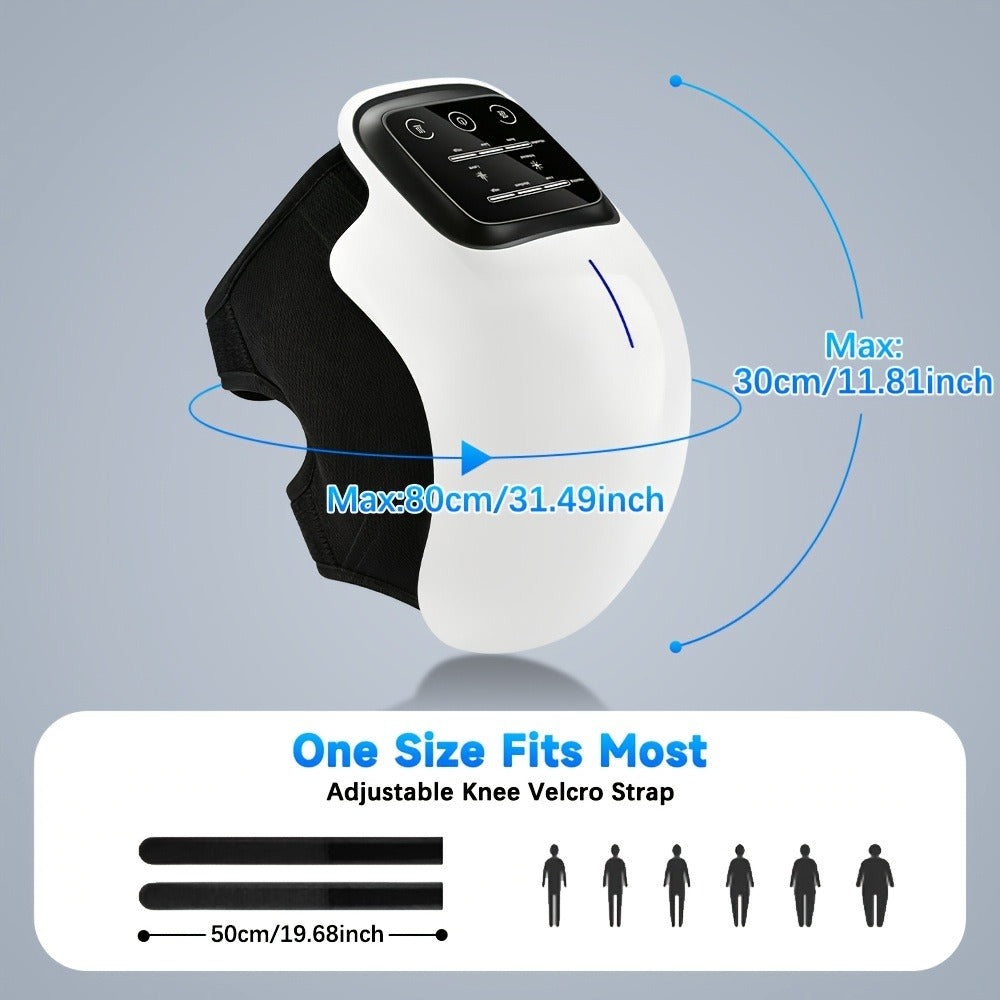Rechargeable Heated Knee Massage Wrap detail view 3 for Australian shoppers