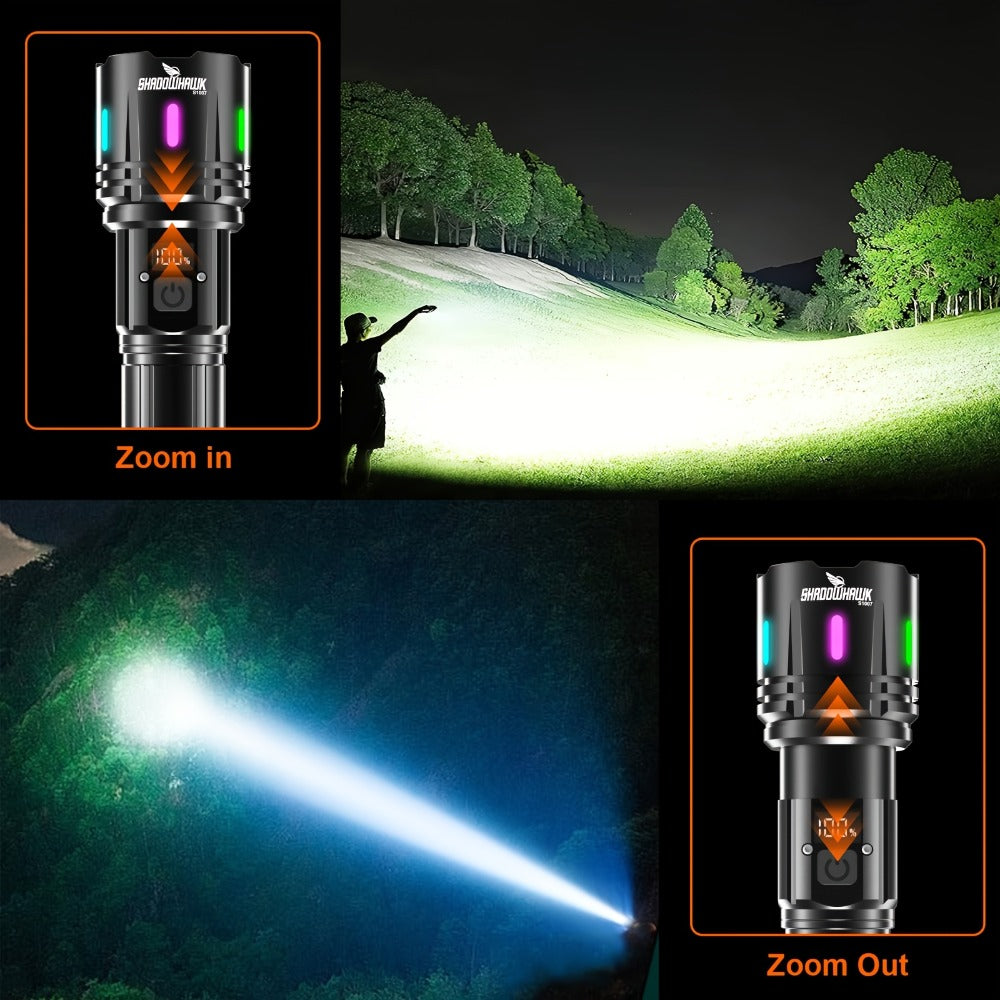 Rechargeable Long-Throw LED Torch detail view 9 for Australian shoppers