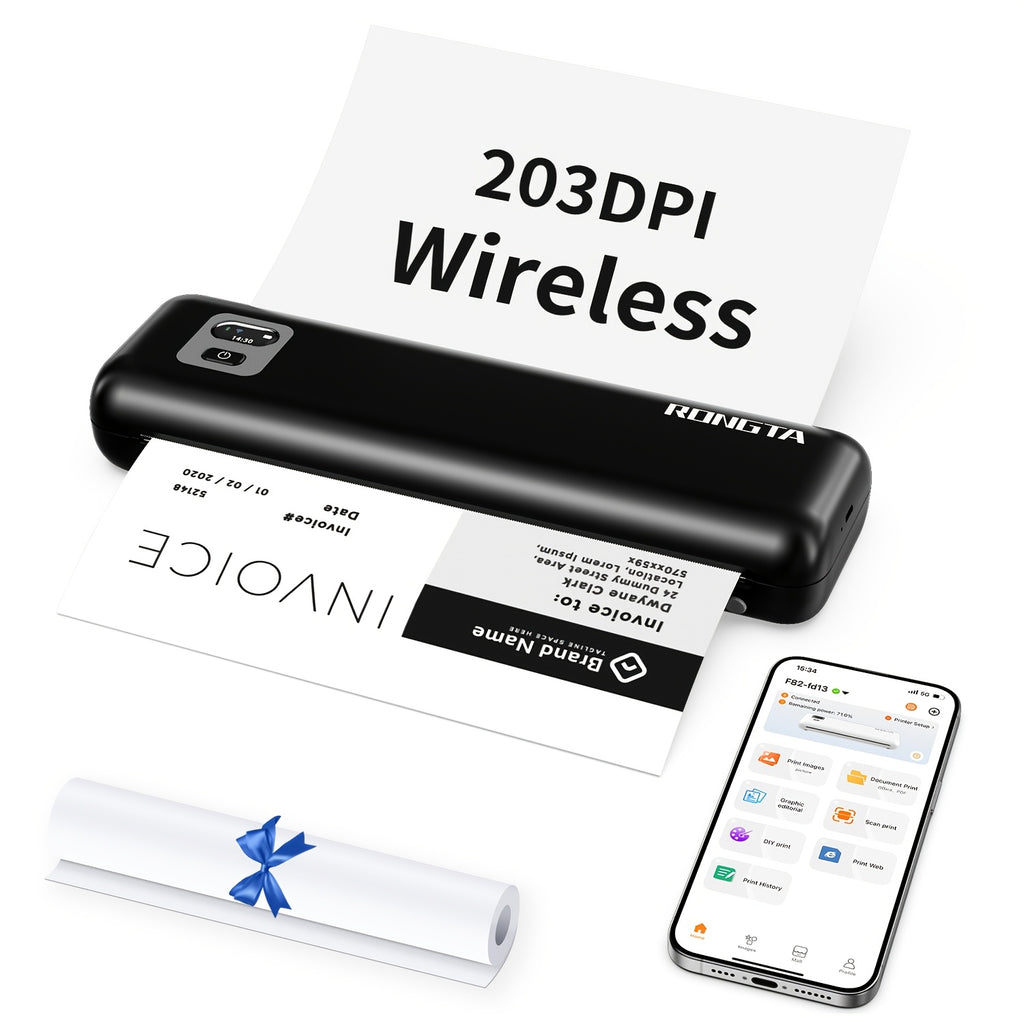 Rongta F82A Wireless Document Printer detail view 14 for Australian shoppers