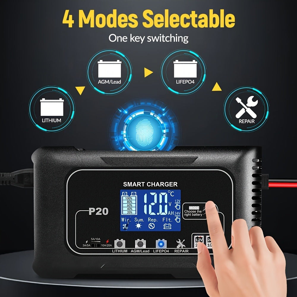 Portable Smart Car Battery Charger product detail 6