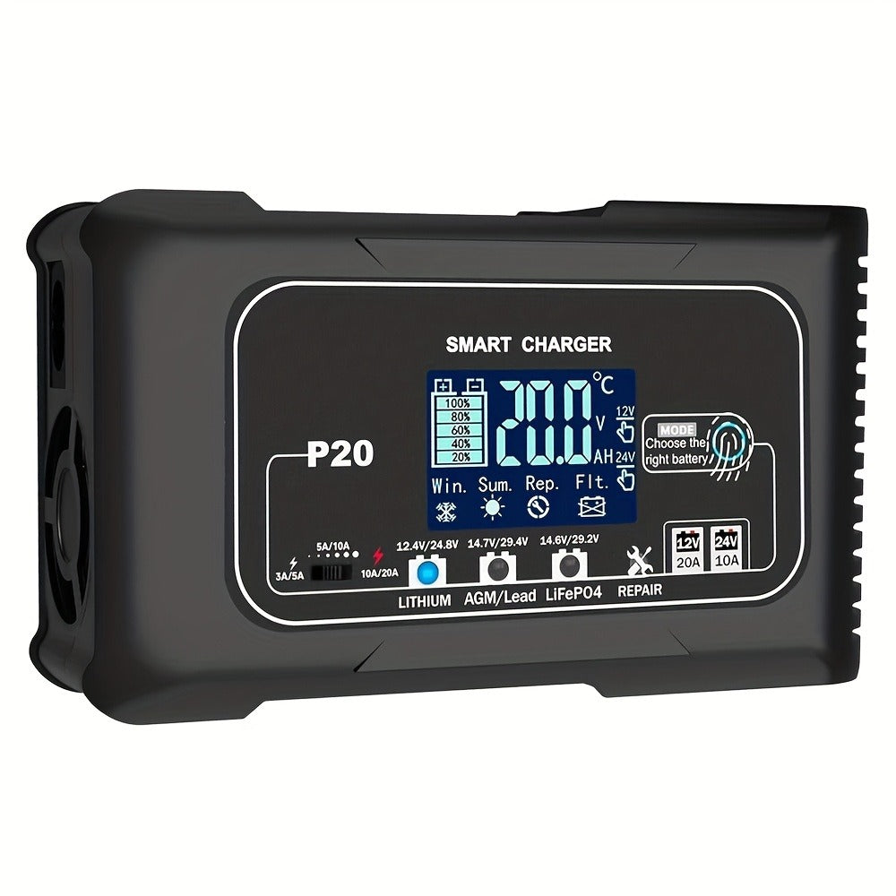 Portable Smart Car Battery Charger product detail 11