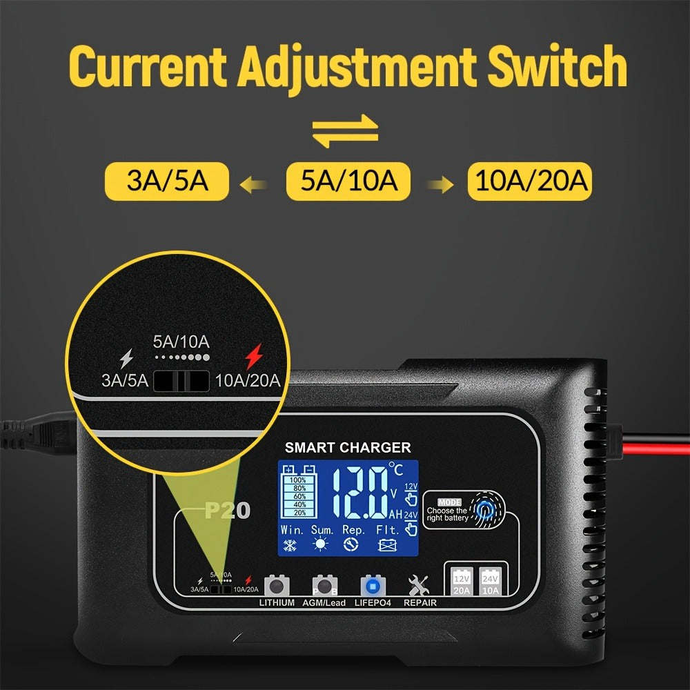 Portable Smart Car Battery Charger product detail 12