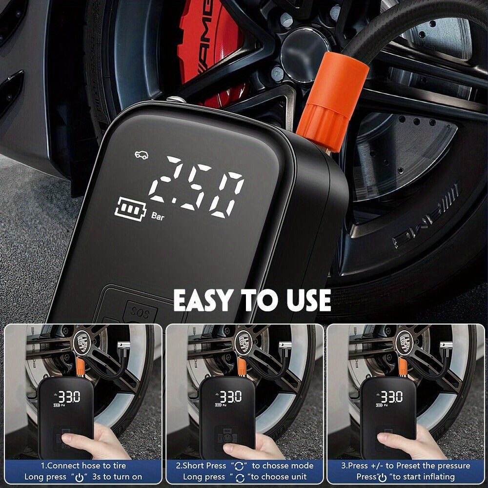 Portable Tyre Inflator detail view 6 for Australian shoppers