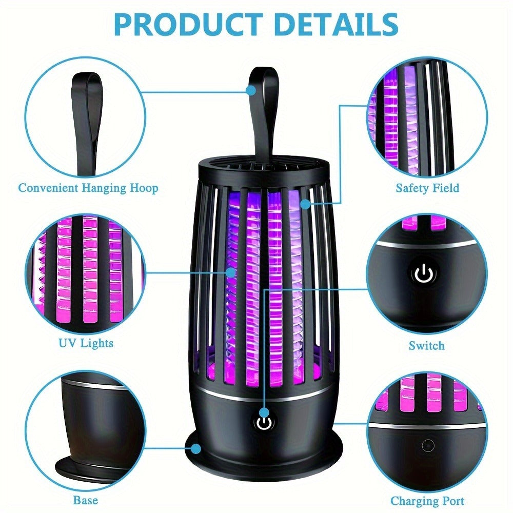 USB Rechargeable Mosquito Lamp and Fly Trap detail view 10 for Australian shoppers