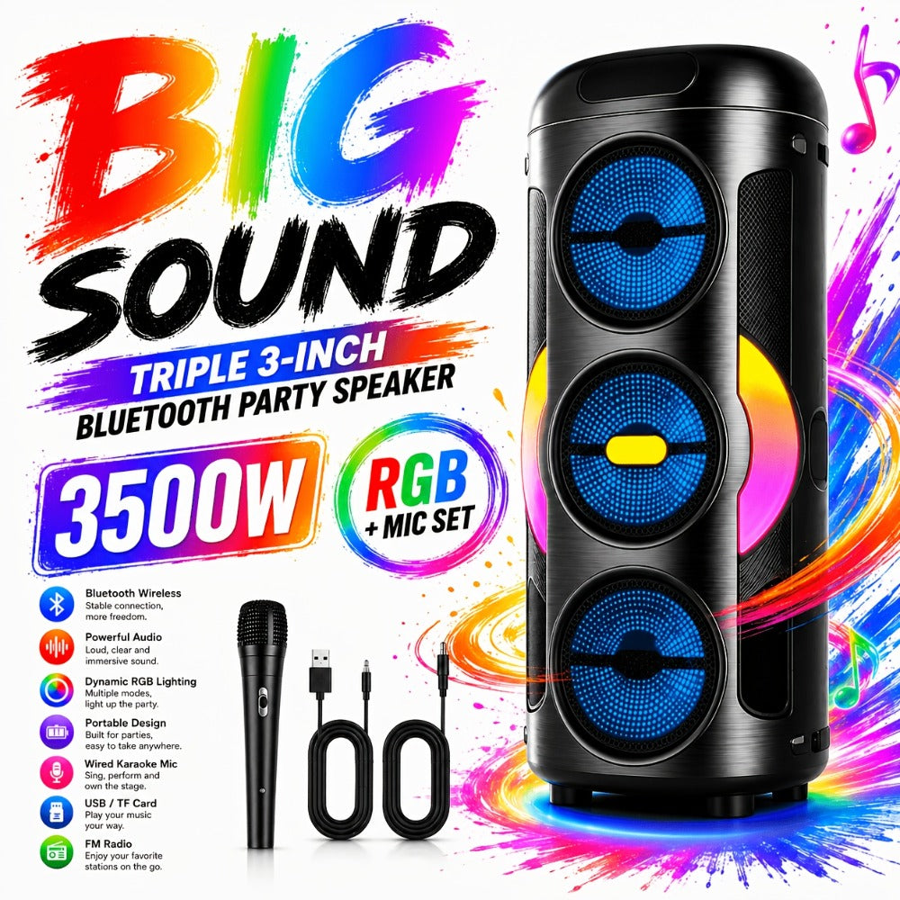 Portable Wireless Karaoke Speaker detail view 5 for Australian shoppers