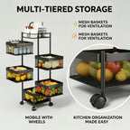 Practical Kitchen Storage Rack for Australian homes