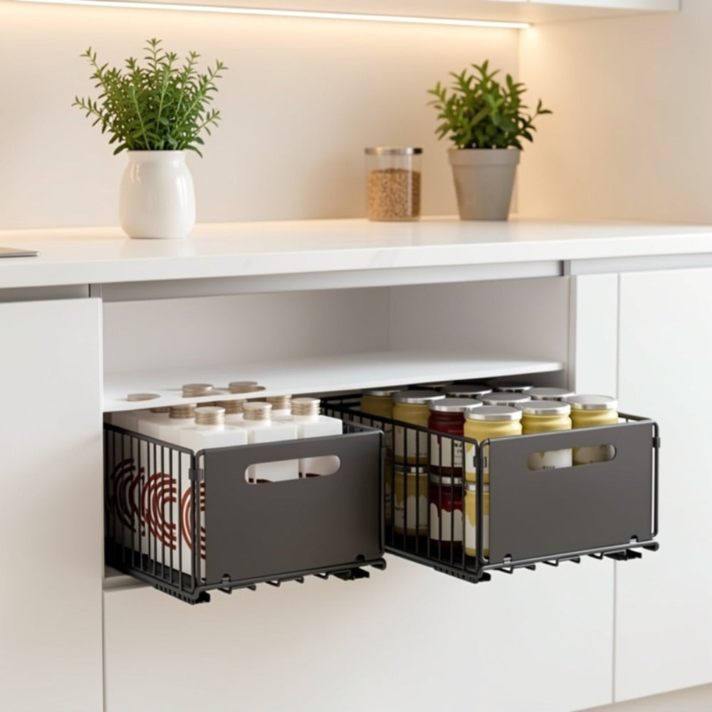 Pull-Out Cabinet Organiser Baskets – product detail 7