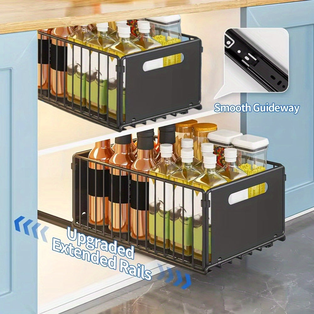 Pull-Out Cabinet Organiser Baskets – product detail 10