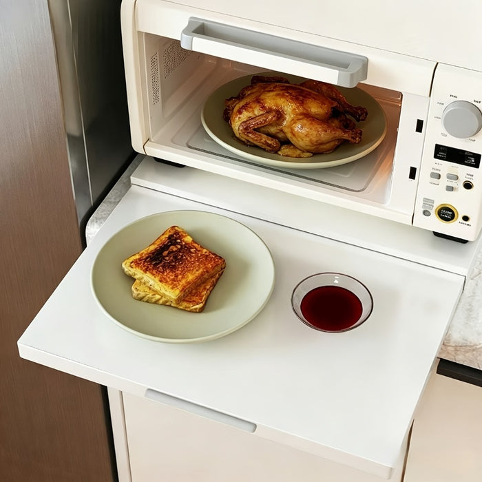 Pull-Out Microwave Shelf for organised Australian kitchens