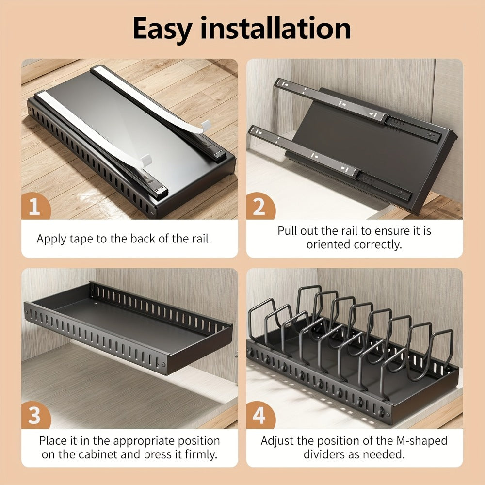 Pull-Out Pan & Lid Organiser – product detail 6