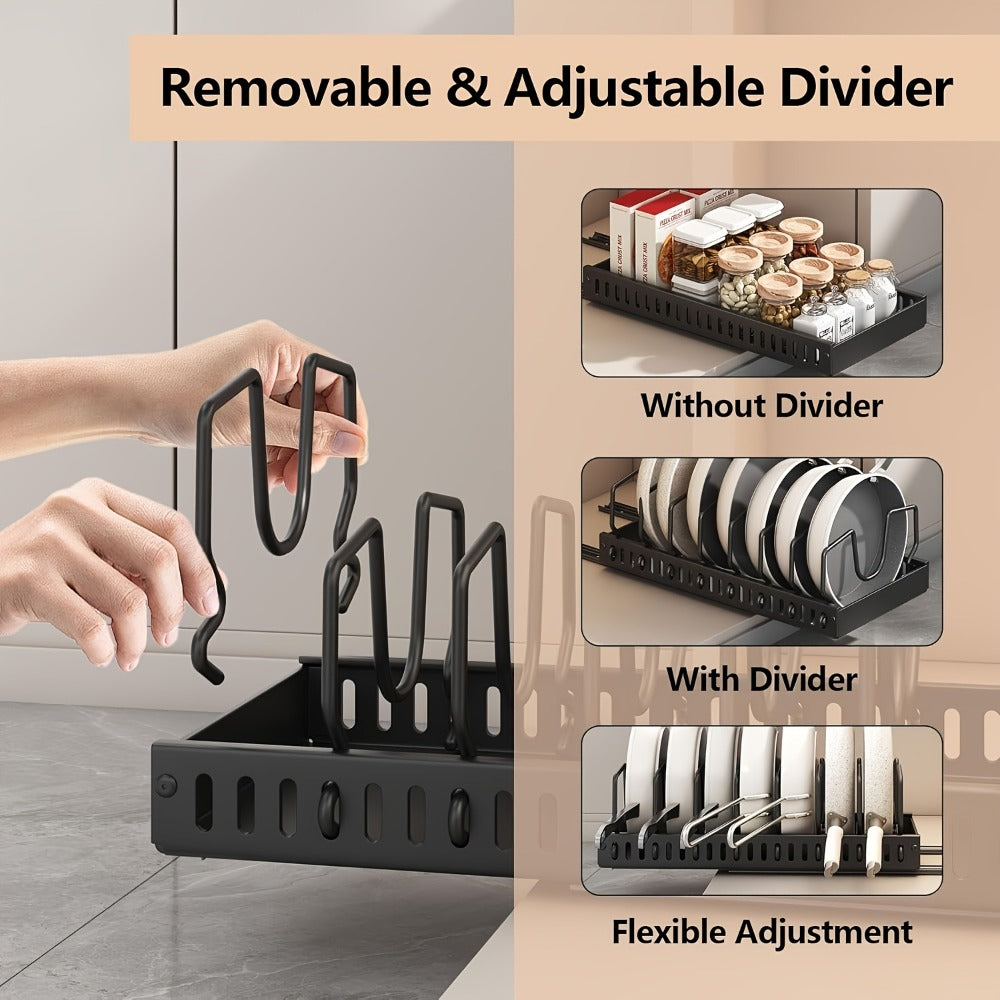 Pull-Out Pan & Lid Organiser – product detail 8